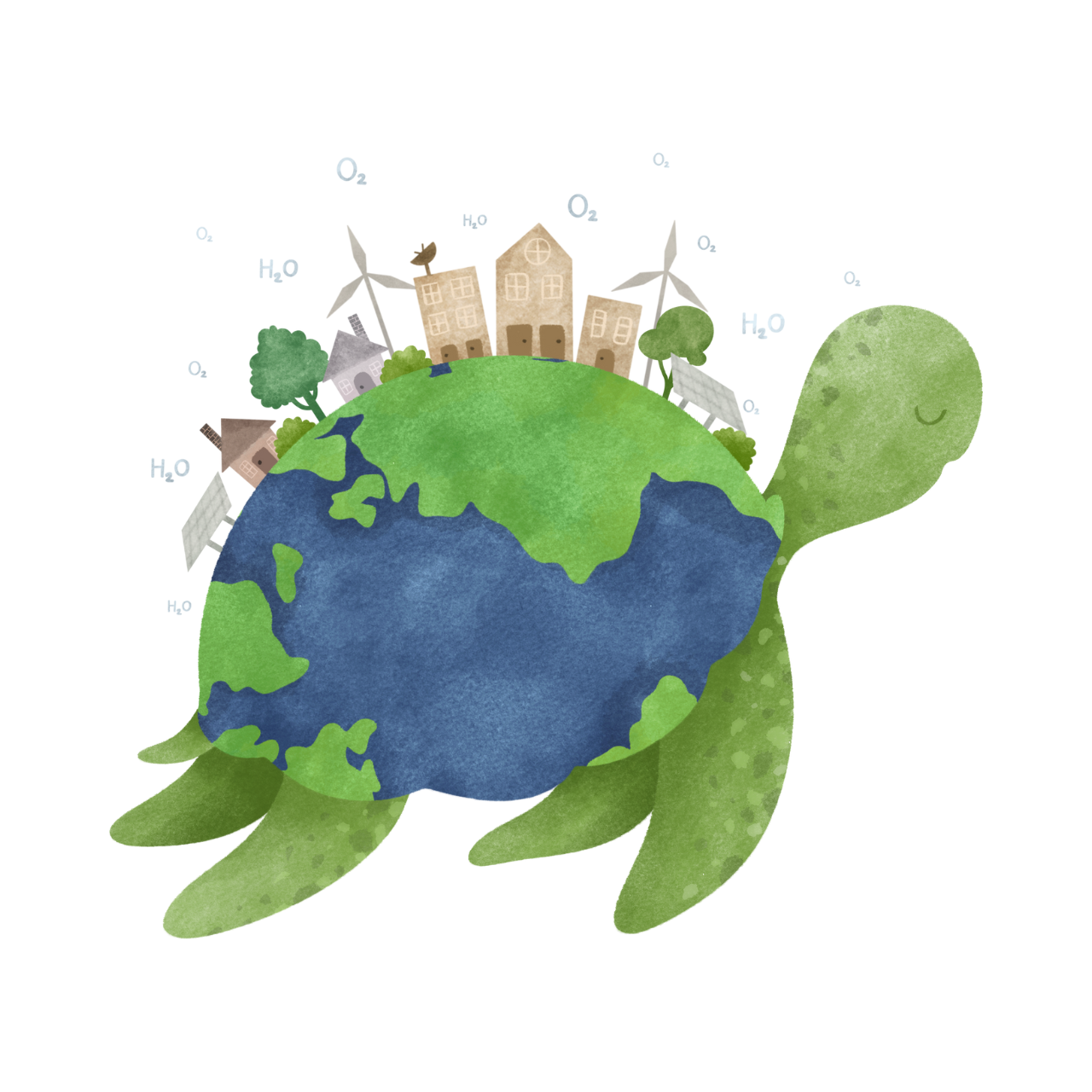 Earth Turtle illustration