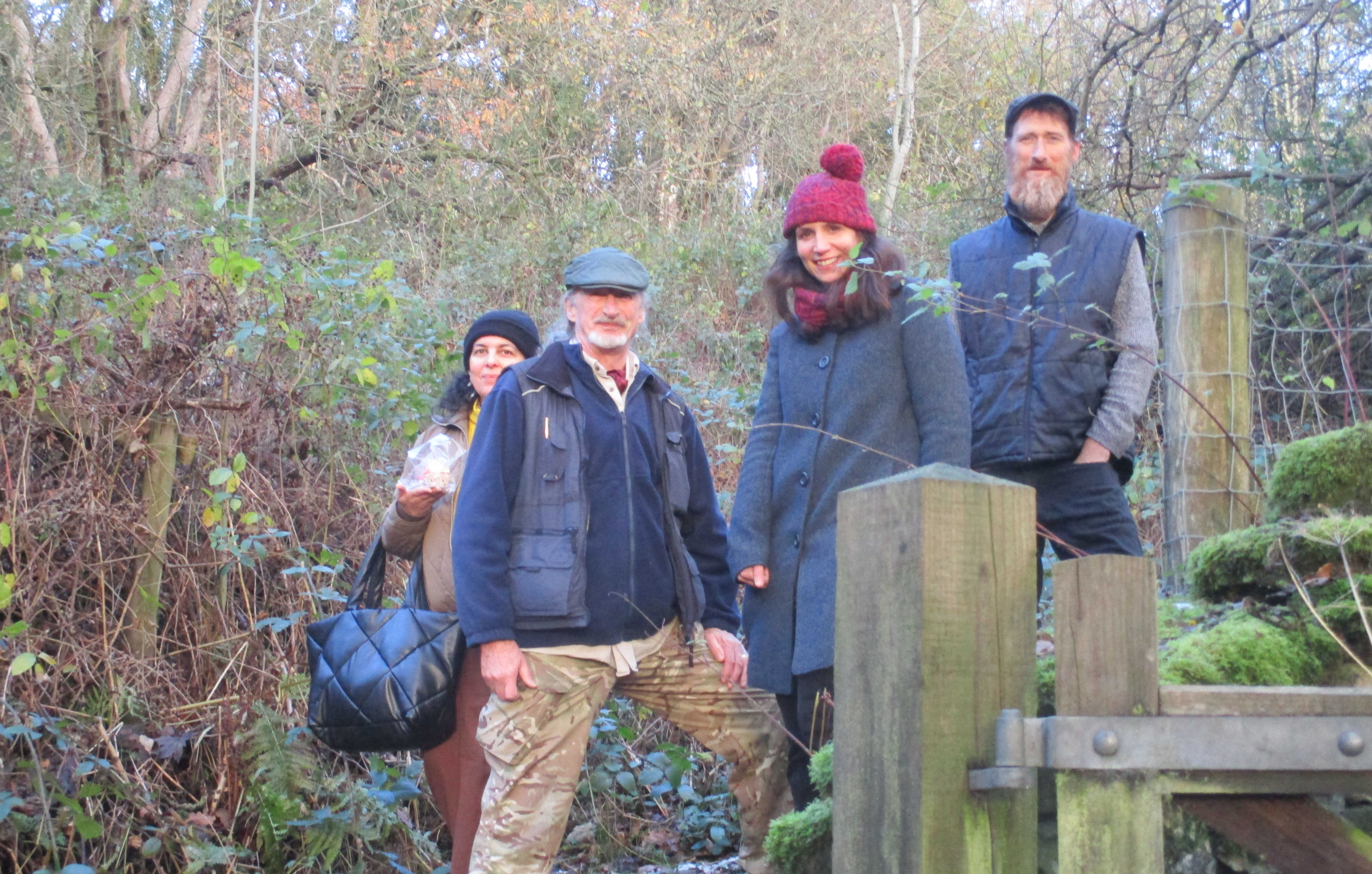 Amgus Soutar and colleagues at The Northern School of Permaculture