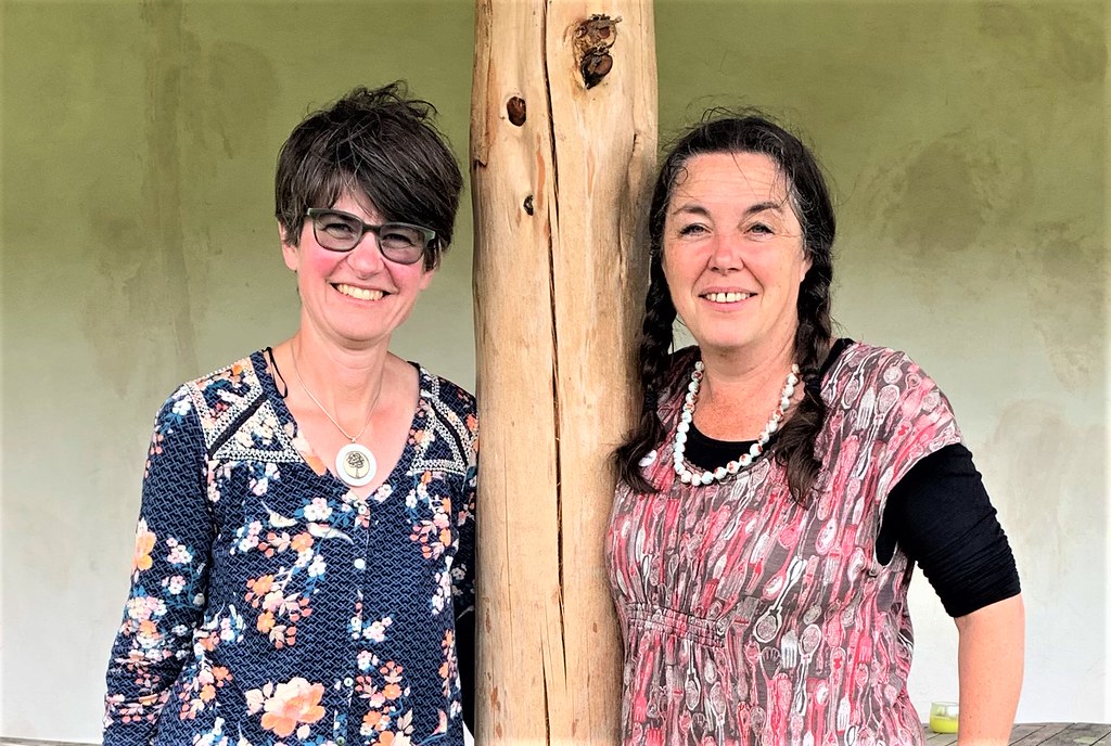 Sarah Spencer and Milly Carmichael