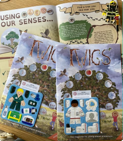 Selection of Twig magazines