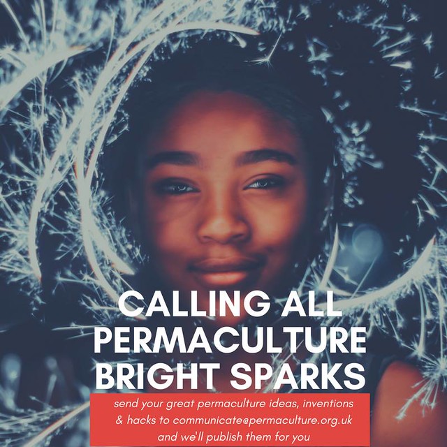Calling all permaculture bright sparks
