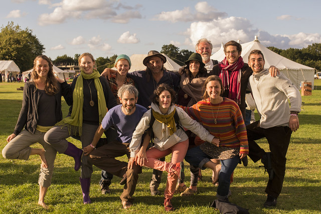 Fun for everyone - a group photo from a convergence