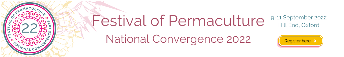 Banner for online Convergence from the Permaculture Association
