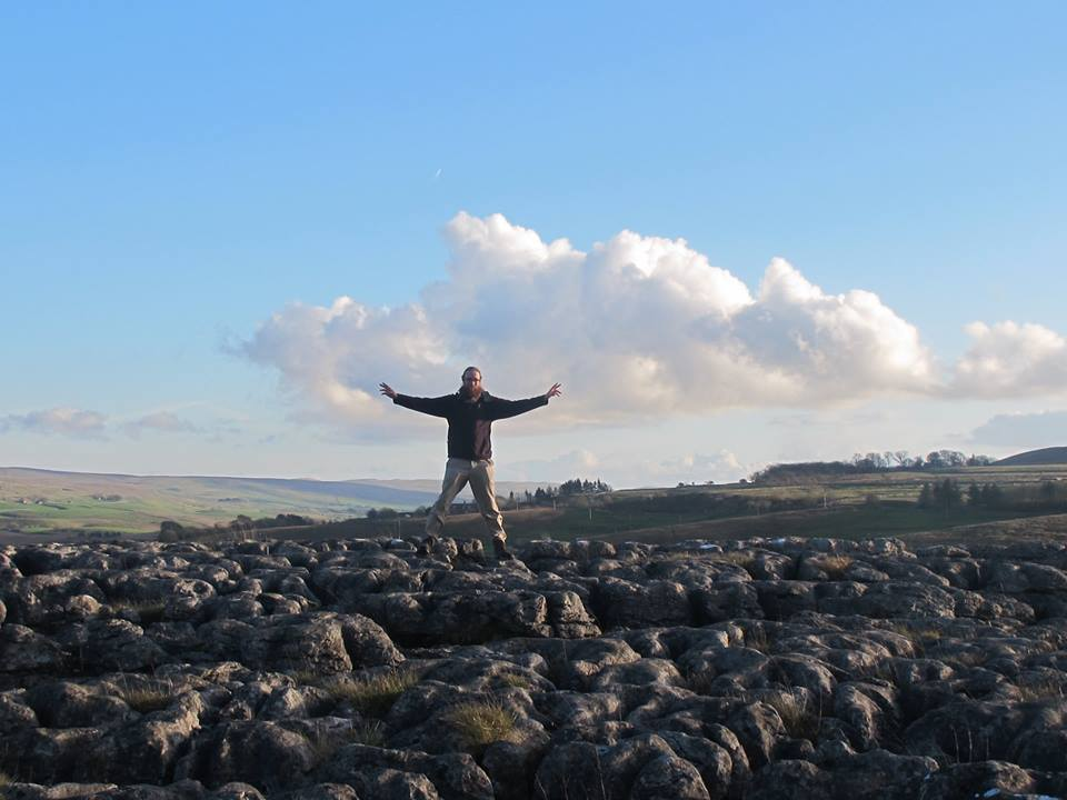 Sandy at Ribblehead