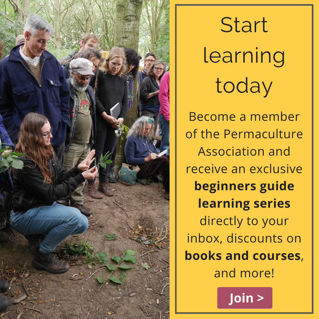 Learn with Permaculture Association membership