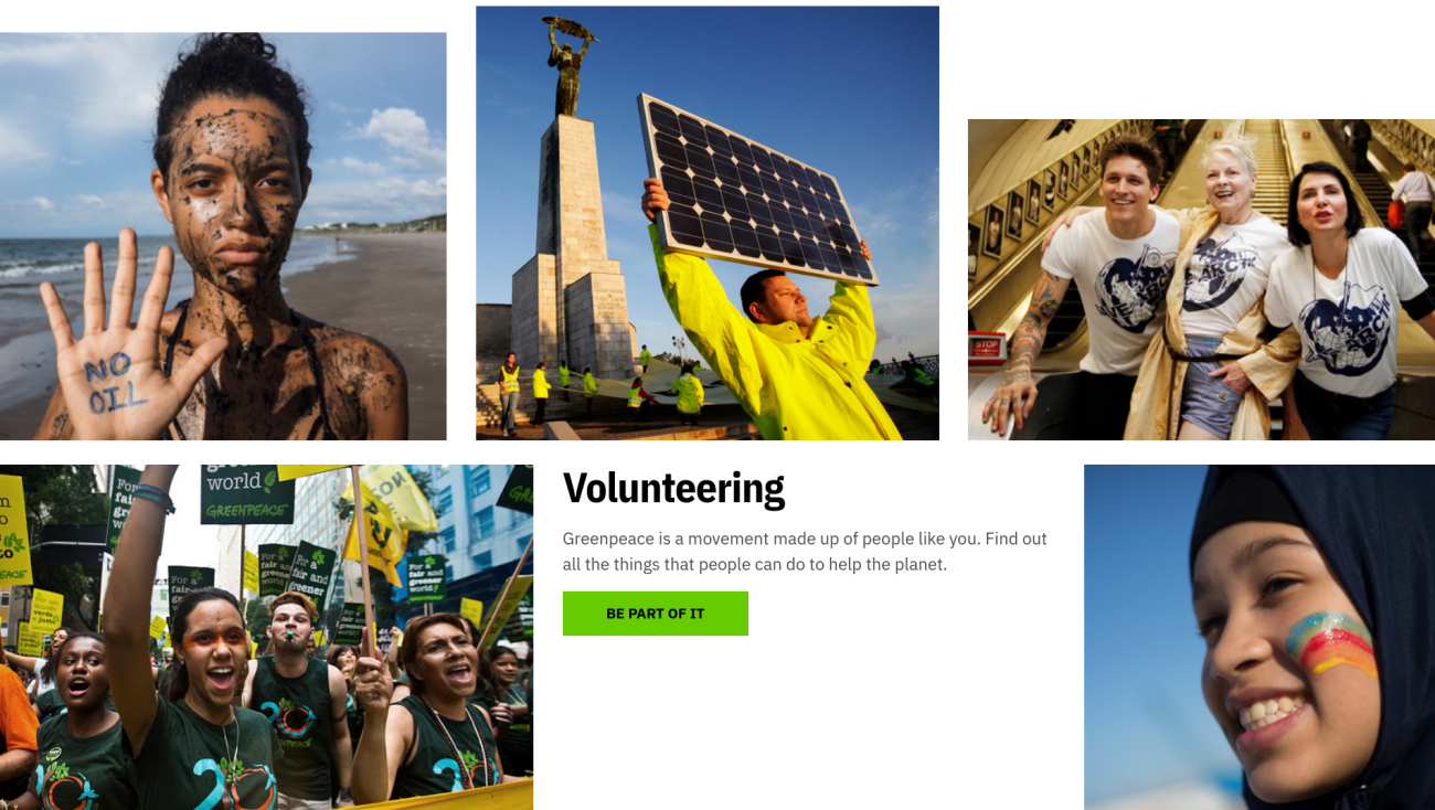 Greenpeace stuff