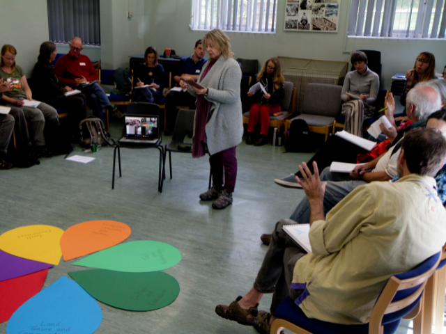 Workshop at educator gathering