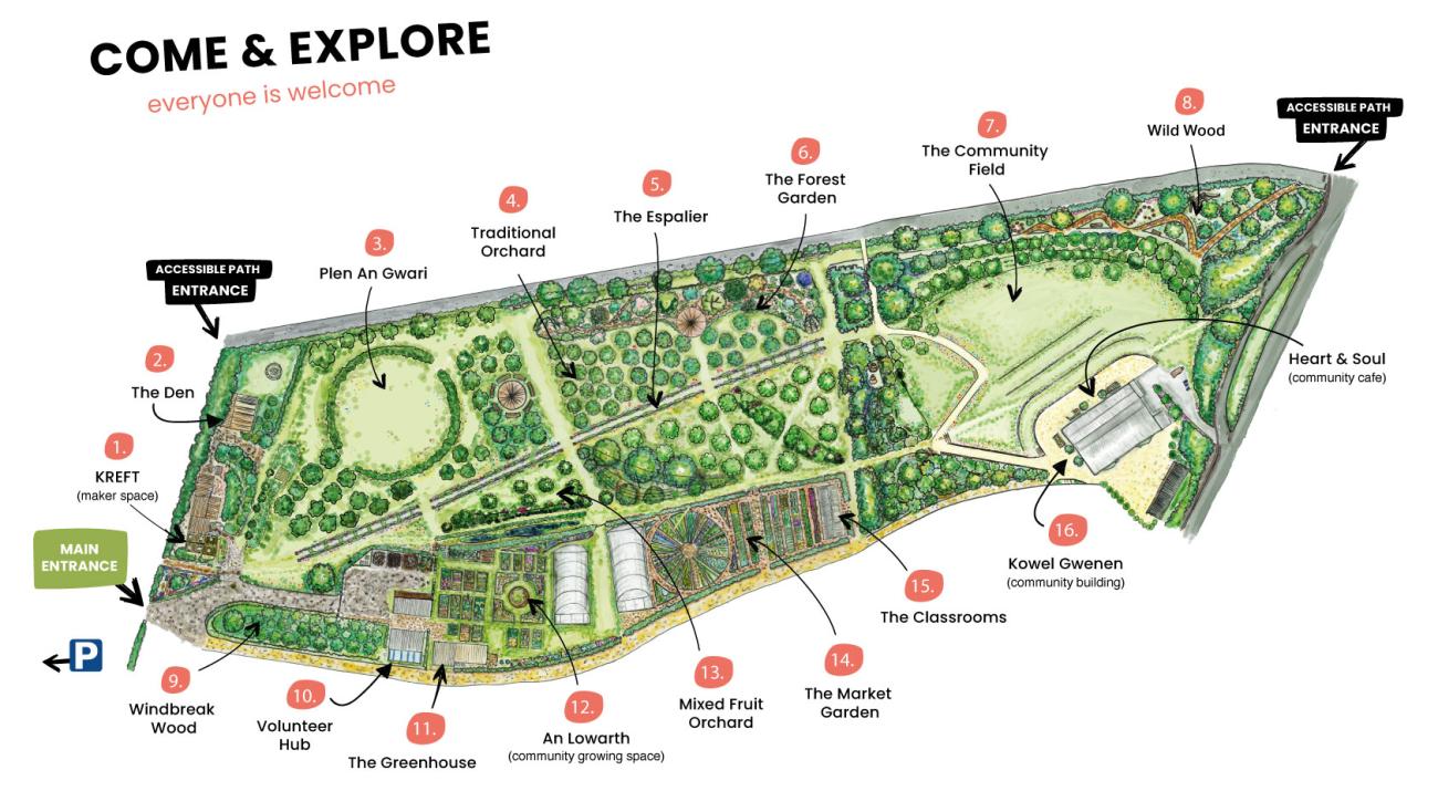 newquay orchard map 