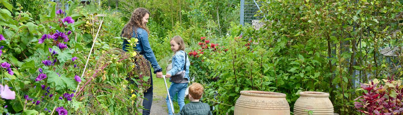 Experience our sustainable garden