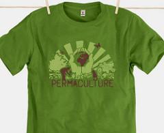 Green T-shirt, front view