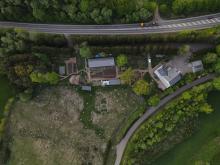 drone picture of the project