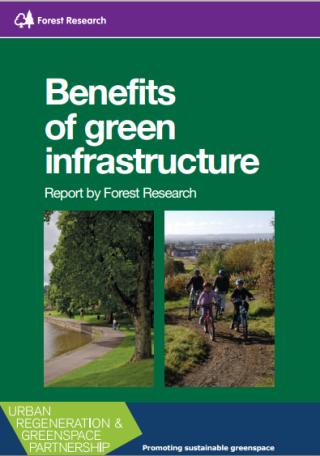 Benefits of Green Infrastructure front cover
